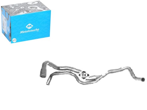 08854 - РАДІАТОР ДЛЯ CITROEN PEUGEOT 306 XS METALCAUCHO