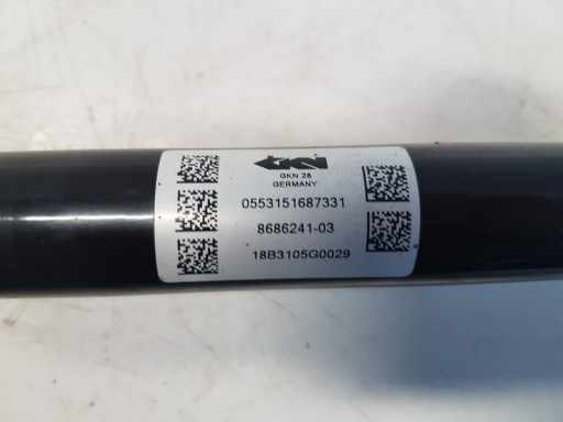 BMW G30 530E semi-axis rear part left 8686241