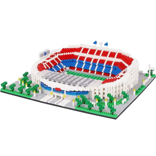 Futbalový štadión CAMP NOU 3500 dielikov bloky Barcelona FC