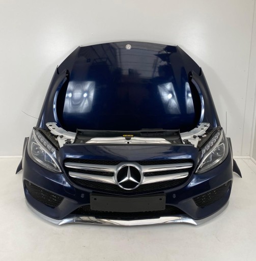 MERCEDES C КЛАС W205 AMG БАМПЕР РАДІАТОРИ КАПОТ