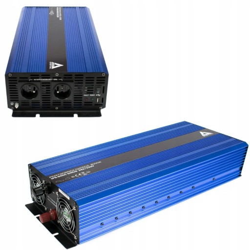 ПЕРЕТВОРЮВАЧ НАПРУГИ 24V 230V SINUS 8000W + USB