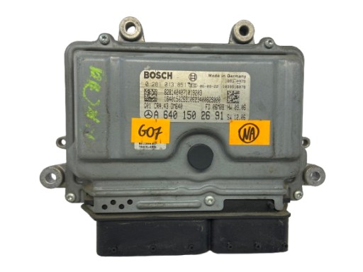 0281013851 - Модуль mercedes комп'ютер контролер двигуна a6401502691 g07