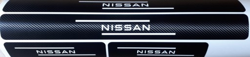NISSAN MICRA наклейки на пороги