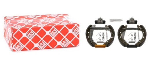 37547 - ГАЛЬМІВНА КОЛОДКА.КОМПЛЕКТ ЦИЛІНДРІВ SKODA FELICIA