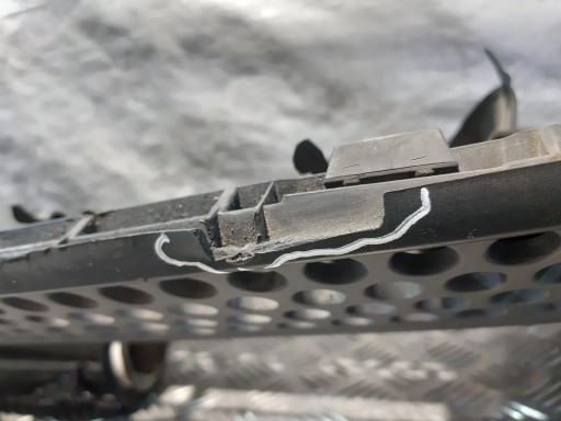 MERCEDES ACTROS MP4 Grill Grill des Kühlers Original A9618850253