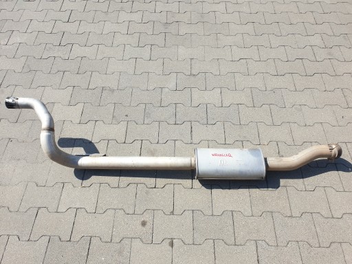exhaust pipe TLUMIK central JEEP WRANGLER 4 JL 2.0 T 4XE HYBRID HYBRYDA 82536274
