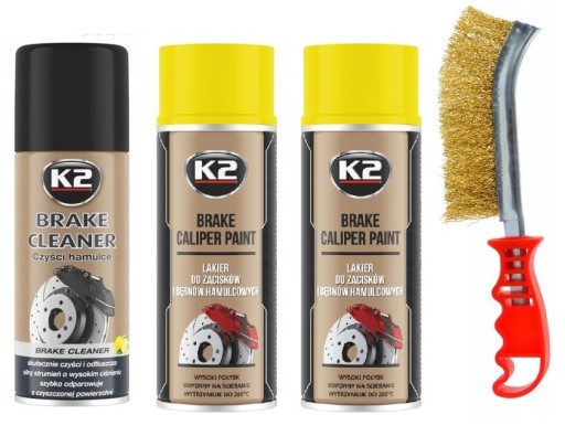 K2 лак для гальмівних барабанних супортів фарба ZOL