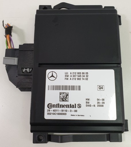 Модуль контролера distronic mercedes a2129008605