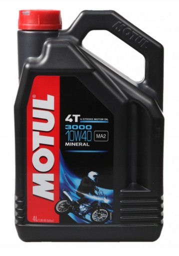 МАСЛО MOTUL 3000 10W40 4T 4L