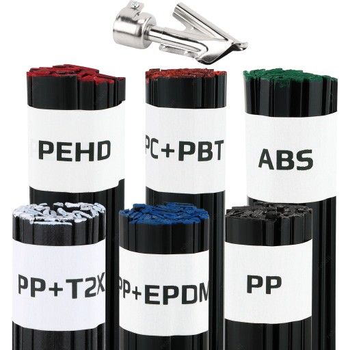 6X пластиковые сварочные биндеры + насадка для обуви