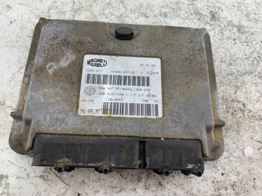 FIAT SEICENTO 1.1 control unit of the engine 73501877