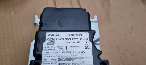 A5 8W S5 modul Bedienteil SENSOR AIRBAG airbag 8W0959655M A4 B9 8W S4