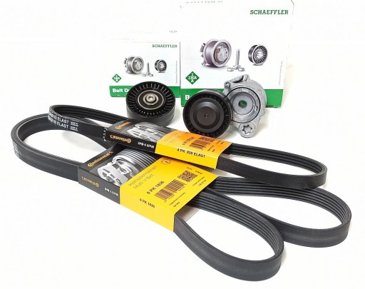 Ролик натяжителя ременя комплект BMW E87 118D 120d M47