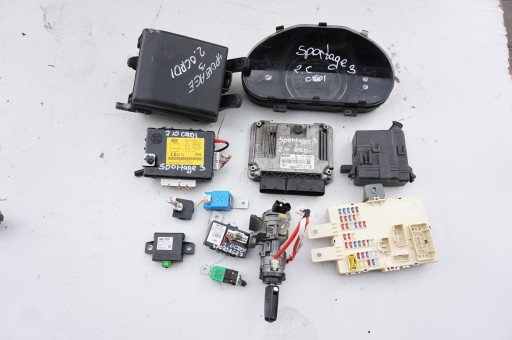 Компьютерный контроллер двигателя 39101-2f566 kia sportage 3 iii 2.0 crdi