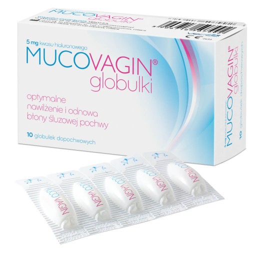 Mucovagin 5 mg globulki dopochwowe 10 sztuk