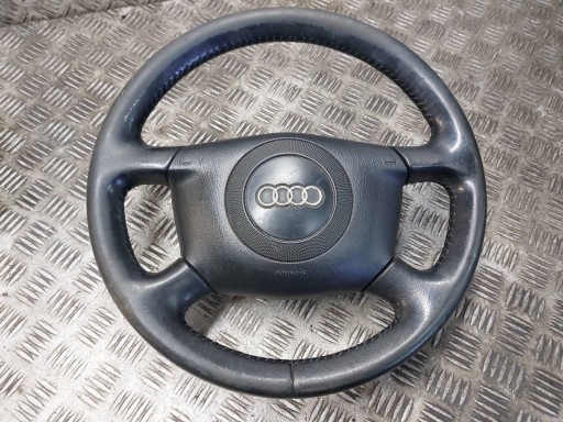 steering wheel, + airbag AUDI A4 B5 FL 4B0419091S 4B0419091AM 4B0880201AD