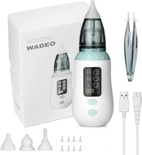 АСПІРАТОР НАЗАЛЬНИЙ ДЛЯ ДІТЕЙ ГРУДНОГО РОБУ 3 СТУПЕНІ ВСІСАННЯ