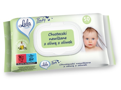 Серветки вологі Lula 1 х 50 шт.