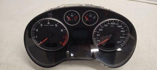Instruments tachymètre compte tours Audi A3 8P LIFT 3D 1,6 FSI