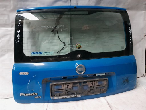 СТЕКЛО ЗАДНЯЯ КРЫШКА БАГАЖНИКА FIAT PANDA II