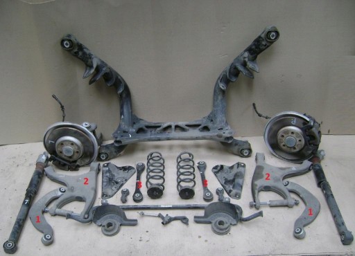 Салазки для коляски задняя подвеска audi a5 lift