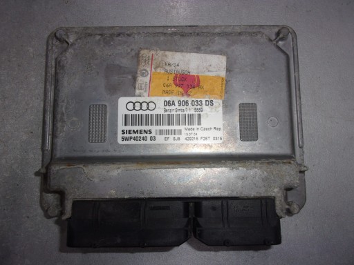 06A 906 - Компьютерный контроллер двигателя audi a3 1.6 06a906033ds 5wp40240 03