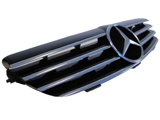 A2098800183 - MERCEDES CLK 209 W209 Решітка 4 ЛАМПИ, ЧОРН