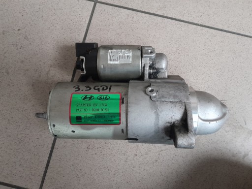 361003C221 8000470 - Kia sorento iii hyundai santa fe 2016 3.3 gdi g6dh стартер 36100-3c221