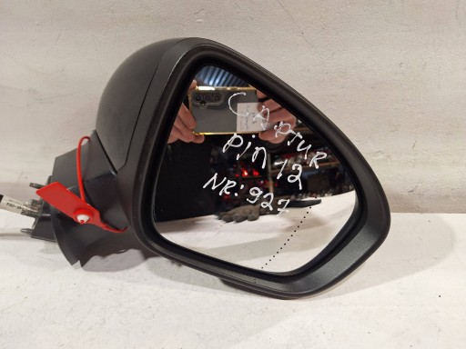 mirror exterior right 12 PIN A262446-05A RENAULT CAPTUR II 19