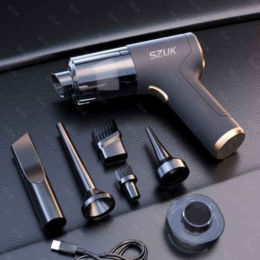 SZUK 98000PA Автомобильный пылесос Беспроводная портативная чистящая машина для автомобиля