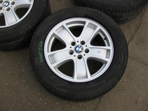 BMW X5 discs aluminium 8J x18 ET40 5x120 6757355 KOMPLET
