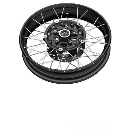 Обод колеса 17X3, 0 передние спицевые колеса ZONTES ZT 310-T