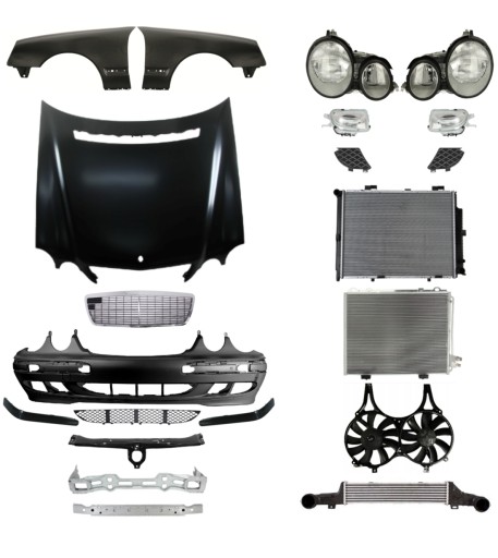 3225 - Mercedes Benz E-Class W210 99-03 Ремень капота