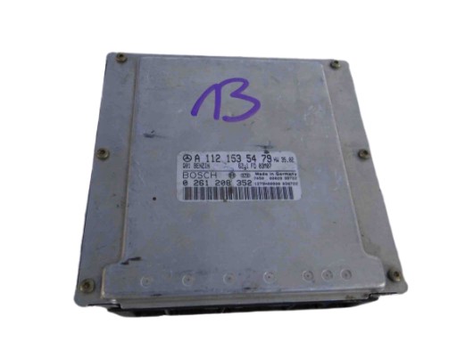 Модуль двигателя mercedes e class w211 211 clk 209 w209 a1121535479