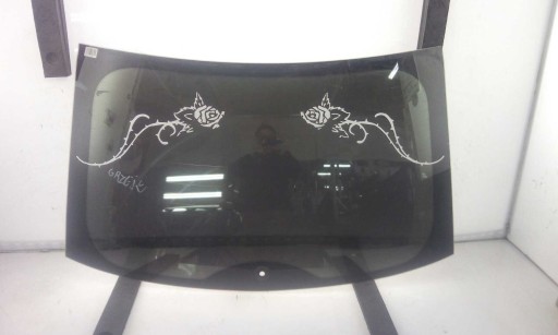 3566BGPH - Заднее стекло заднее для FORD FOCUS MK2 3 / 5двери 2004-2011