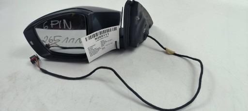 mirror left EU LF7Y SKODA OCTAVIA III LIFT 6 PIN