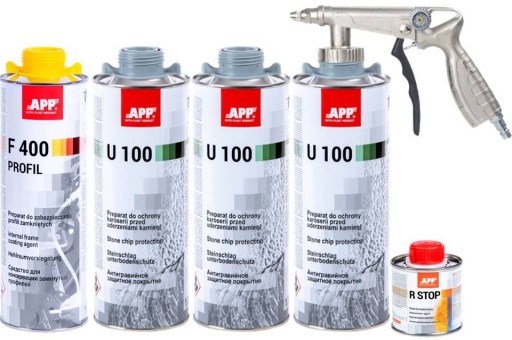 Новый хит 3x U100 R-STOP + 1x F400 + пистолет NTOOLS