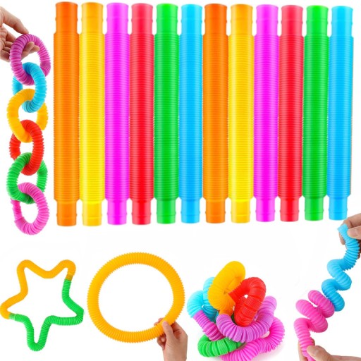 POP TUBE TUBE СЕНСОРНІ ТРУБКИ 12 ШТ