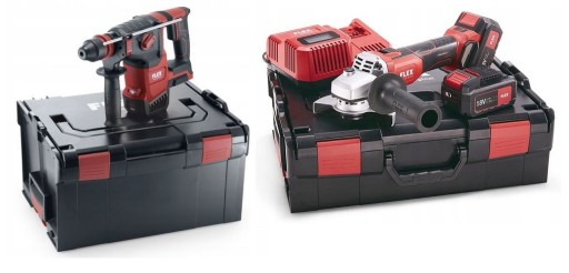 FLEX перфоратор CHE 2-26 + шлифовальный станок L125 18V