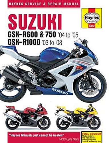 Сузуки GSX-R600/750 (04–05) и GSX-R1000