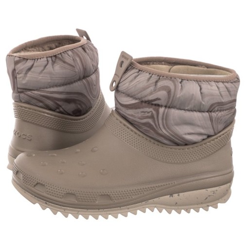 Topánky Členkové Crocs Classic Neo Puff Shorty Boot W
