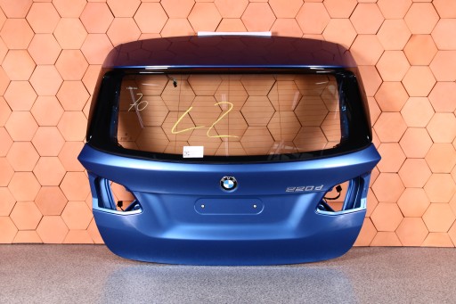 BMW F45 boot door rear boot window colour B45 ESTORIL BLAU METALLIC