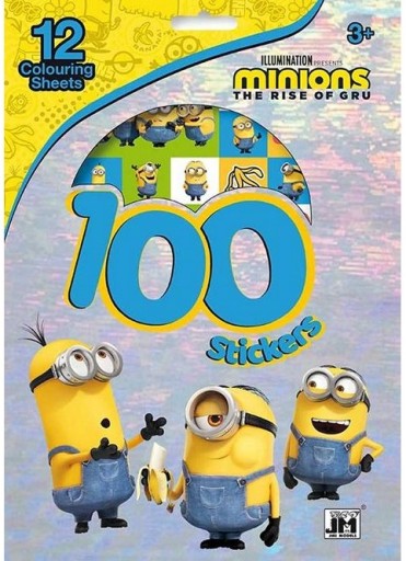 Класичні наклейки Jiri Models Minions 100 шт.