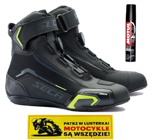 Короткі мотоциклетні черевики SECA APEX EVO 36 р.в