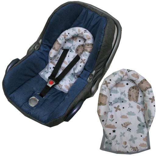 EDISA-ПІДГОЛОВНИК ДЛЯ СИДІННЯ, БАВОВНА, ВСТАВКА UNI