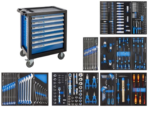 Тележка для инструментов 252 ele HOGERT HT7G058