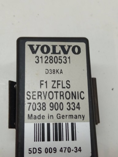 Relè SERVOTRONIC 31280531 Volvo V60 e (2010- )