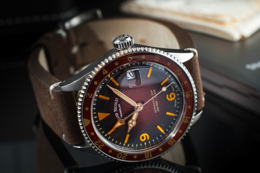 ARMAND NICOLET VS1 GMT AUTOMATIC • Cena, Opinie