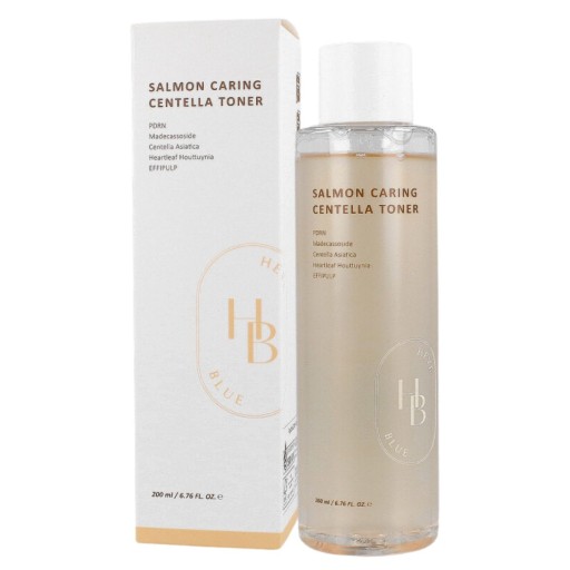 Heveblue Salmon Caring Centella Toner 200 ml kojący tonik do twarzy