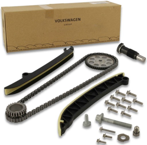 03F198158B - ЦЕПЬ ГРМ КОМПЛЕКТ SKODA 1.2 TSI ОРИГИНАЛ